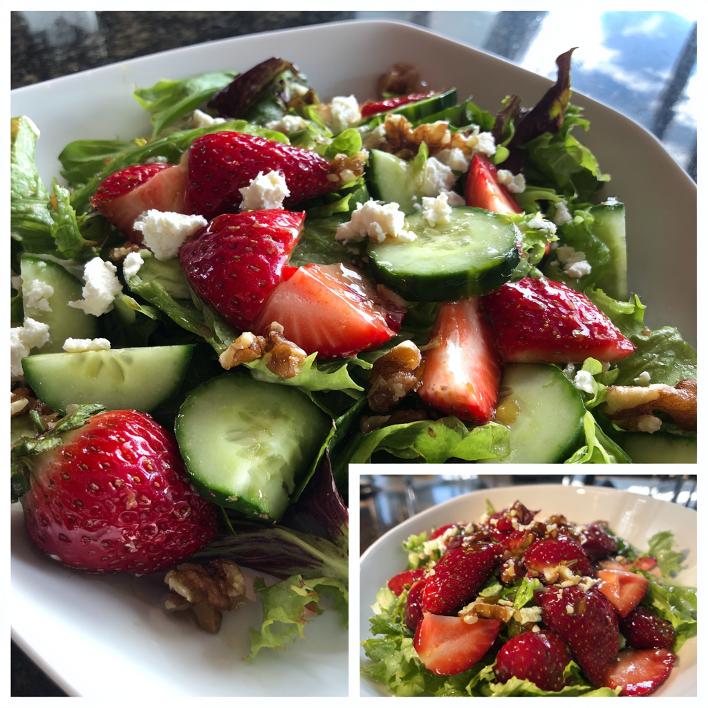 Bunter Pfingstsalat mit Erdbeeren: The Perfect Spring Dish
