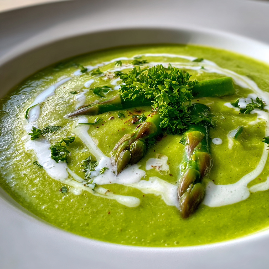 Cremige Spargelsuppe: The Perfect Creamy Asparagus Soup Recipe