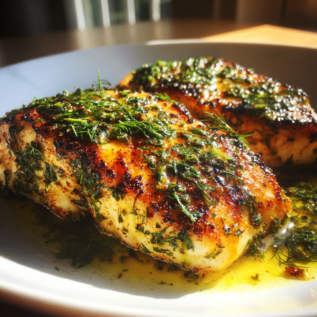 Grilled Black Cod with Lemon Herb Butter: 5 Perfect Steps to Savor