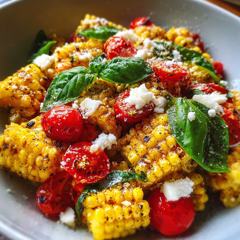 Grilled Corn &amp; Cacio e Pepe Salad: 15 Minutes to Irresistible Flavor