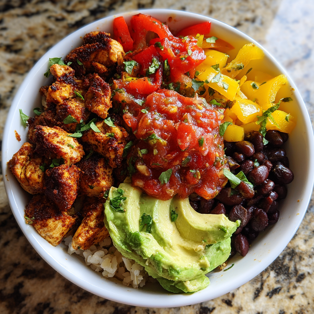 High-Protein Chicken Burrito Bowl: 15 Minutes to Perfect Flavor