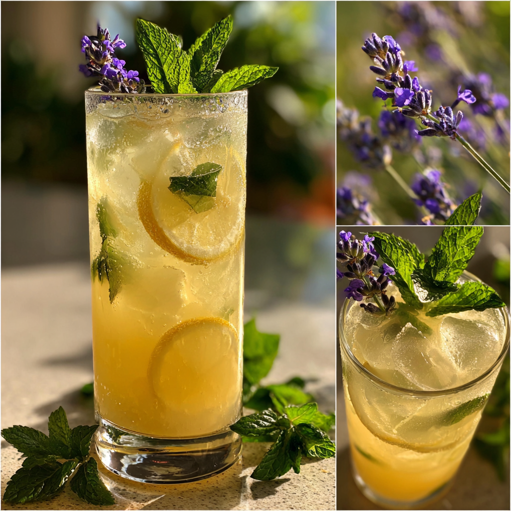 Lavender Lemonade with Fresh Mint: 10 Minutes to Irresistible Refreshment