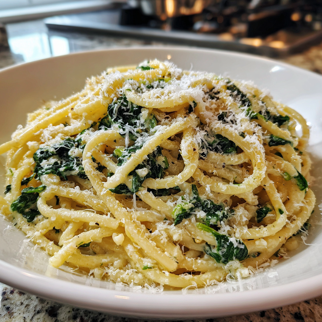 Lemon Ricotta Pasta with Spinach &amp; Garlic: 5 Irresistible Steps to Perfection