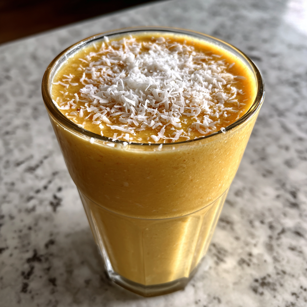 Mango-Kokos-Smoothie: 5-Minute Irresistible Tropical Treat