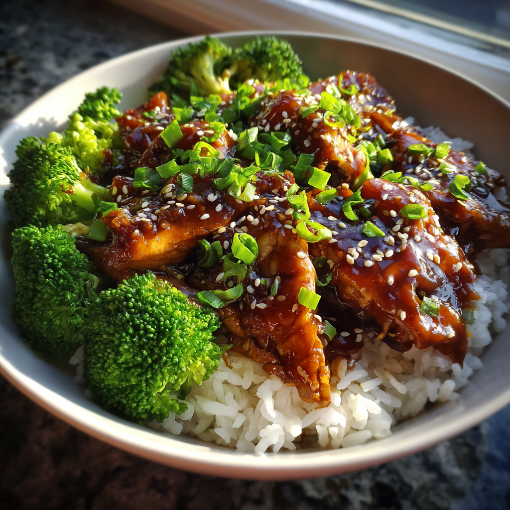 Teriyaki Chicken Rice Bowls with Steamed Broccoli: 5 Irresistible Steps