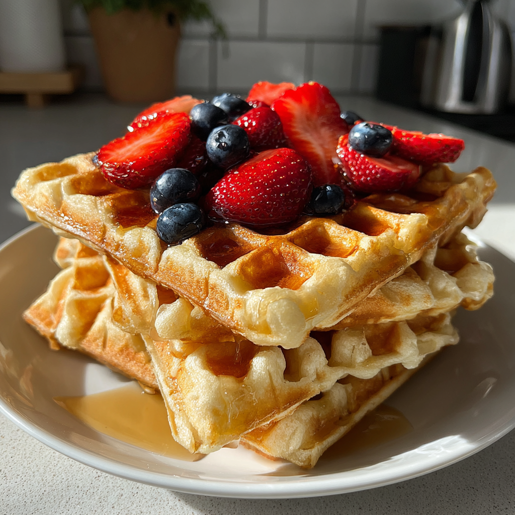 Waffles: The Perfect Golden Treat for Breakfast or Brunch