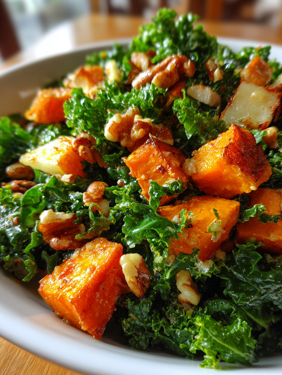Autumn Kale Salad: A Delicious Blend of Fall Flavors and Crunch