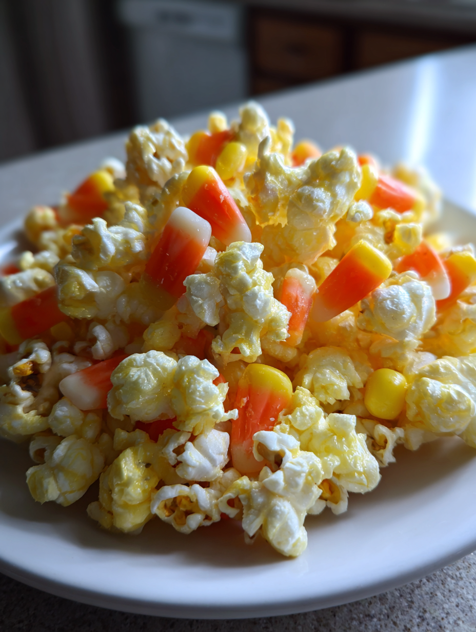 Candy Corn Popcorn: Deliciously Sweet and Festive Treat for Fall