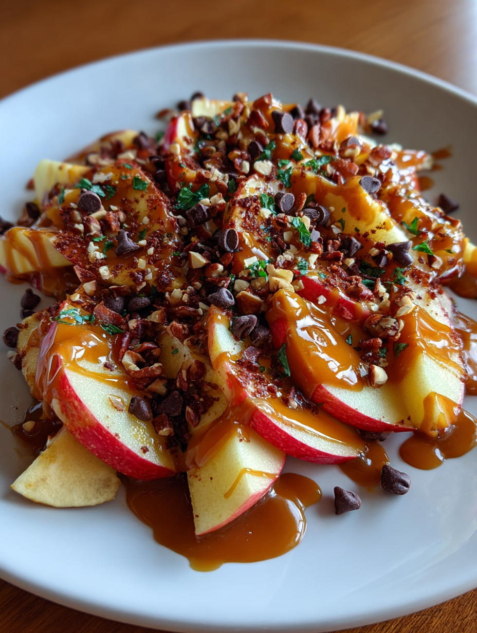 Caramel Apple Nachos: Deliciously Sweet Fall Treats for Everyone