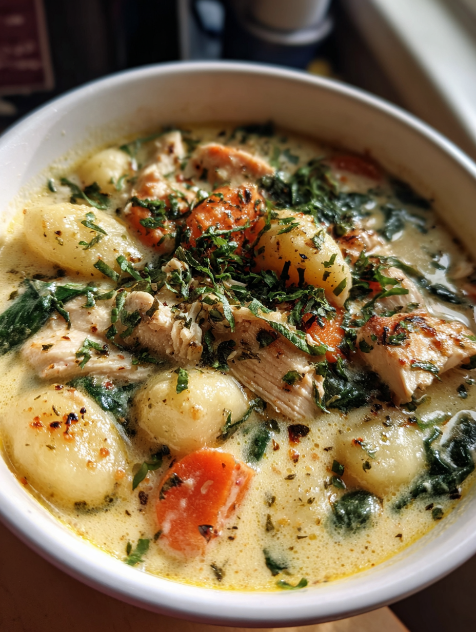 chicken gnocchi soup recipe: the ultimate comfort food delight