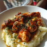 chicken with mashed potatoes: a deliciously creamy comfort dish