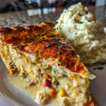 chicken pot pie with mashed potatoes: a delicious comfort food classic