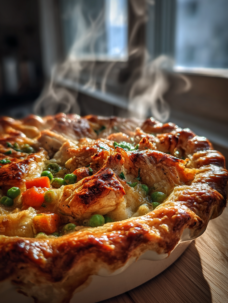 chicken pot pie recipe: easy homemade comfort food delight