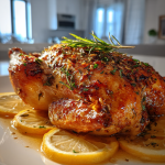 chicken recipes: Amazing Lemon Herb Roasted Chicken Delight