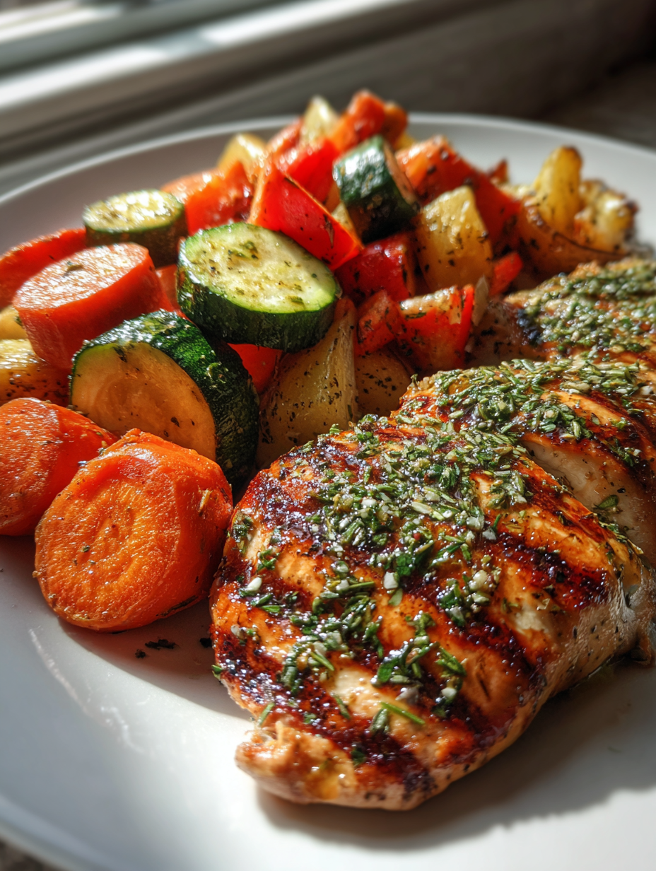 chicken recipes for dinner: Delicious Garlic Herb Roasted Chicken