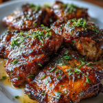 chicken thighs recipe: Deliciously tender with a savory glaze