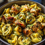 chicken tortellini recipes: delicious creamy sauce for dinner