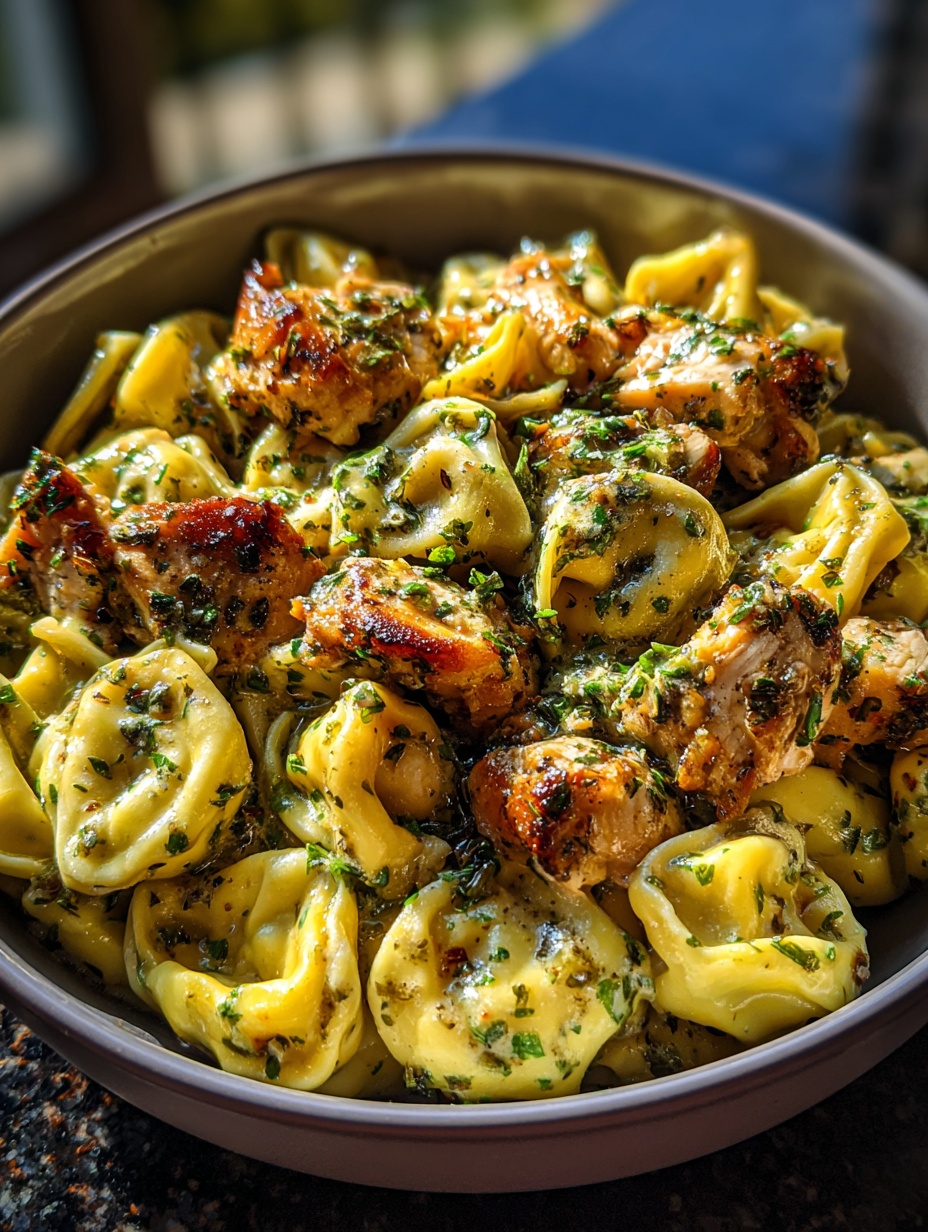 chicken tortellini recipes: delicious creamy sauce for dinner