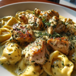 chicken and tortellini recipes: a delicious creamy garlic delight