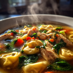 chicken tortellini soup recipe: a delicious, hearty meal option