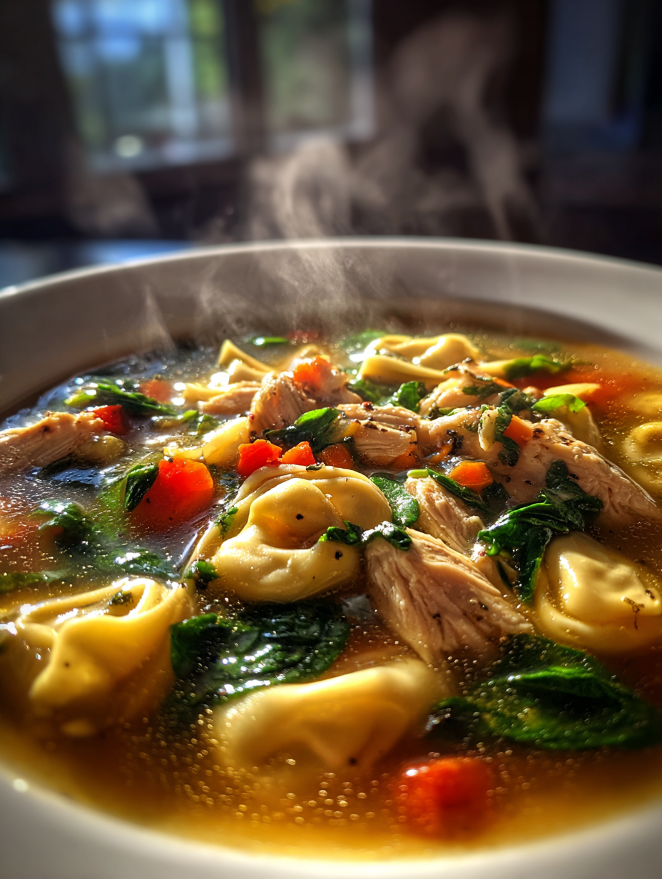 chicken tortellini soup recipe: a delicious, hearty meal option