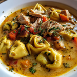 chicken and tortellini soup: a deliciously comforting meal