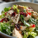 Cranberry Chicken Salad: A Delicious Blend of Flavors and Crunch