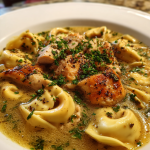 creamy chicken tortellini soup: a deliciously creamy meal idea