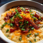 Crockpot Loaded Cauliflower Soup: Easy Comforting Flavor Explosion