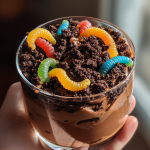 Dirt and Worms Pudding: Delicious Chocolate Dessert for Kids