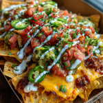 Football Food Ideas: Ultimate Game Day Nacho Platter Recipe