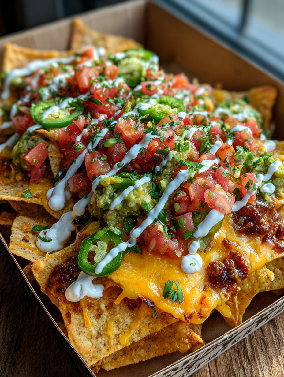Football Food Ideas: Ultimate Game Day Nacho Platter Recipe