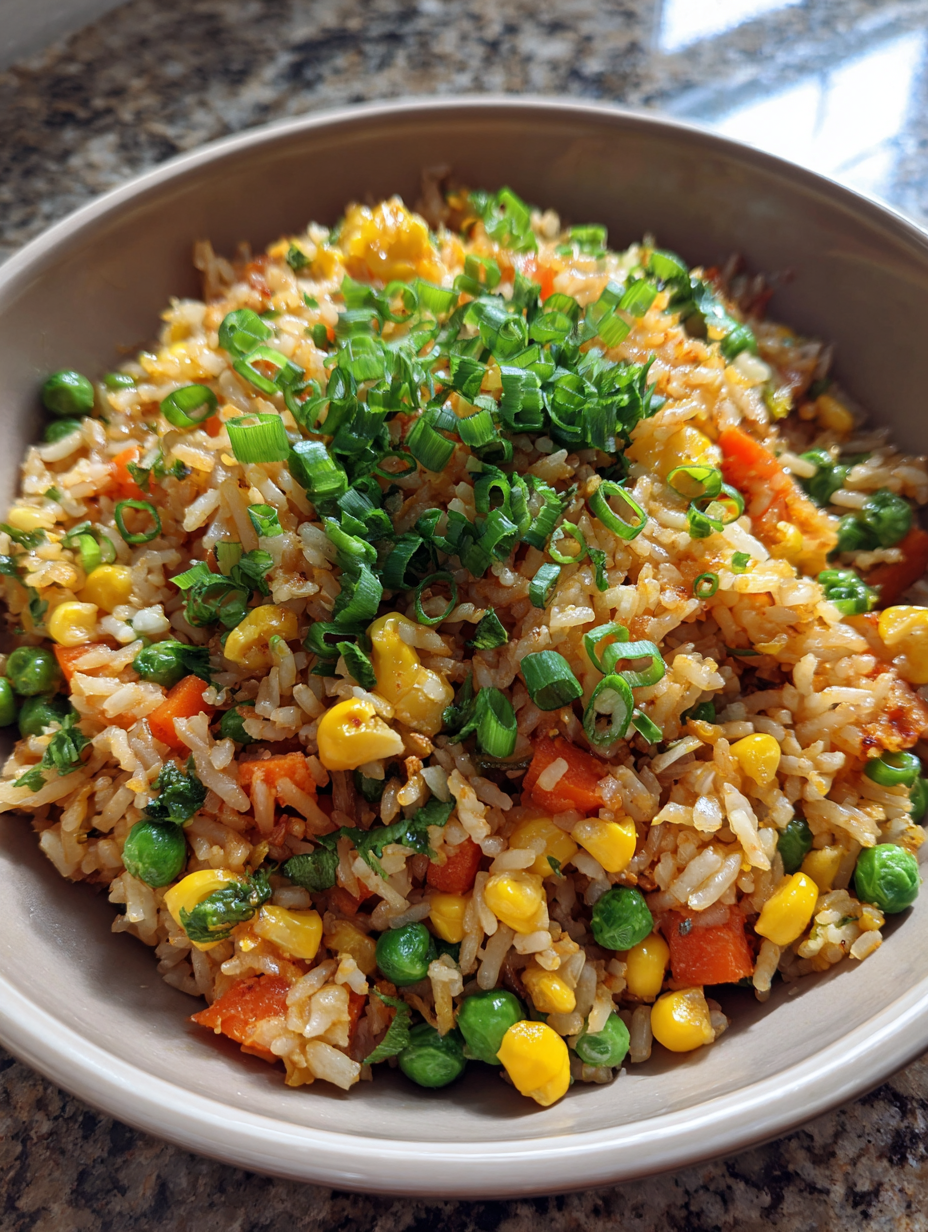 fried rice recipe: easy and delicious weeknight dinner option