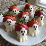 Ghost Strawberries: Easy and Delicious Halloween Treats for Kids