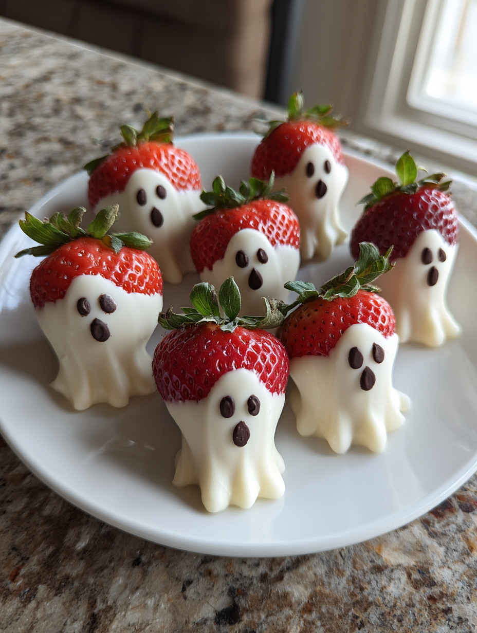 Ghost Strawberries: Easy and Delicious Halloween Treats for Kids