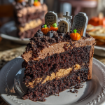 Graveyard Chocolate Cake: A Deliciously Spooky Treat for Halloween