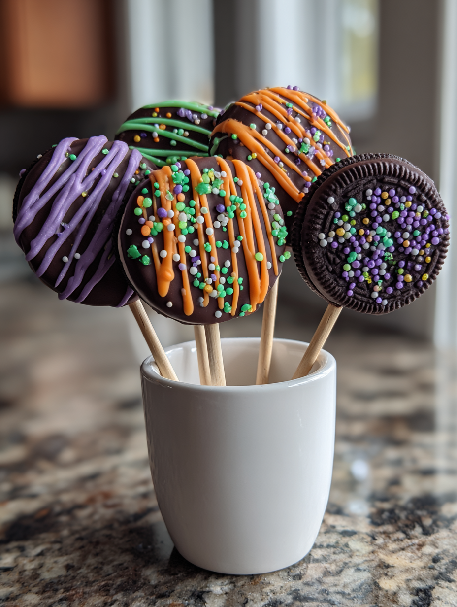 Halloween Oreo Pops: Easy Treats for Your Spooky Celebration