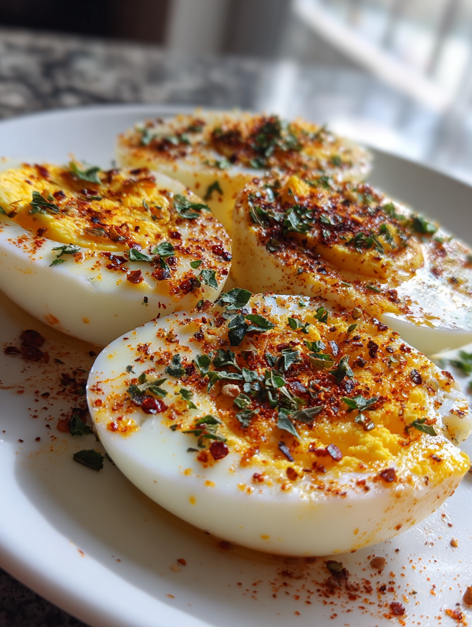 Hard-Boiled Eggs with Seasoning: Simple Tips for Perfect Flavor