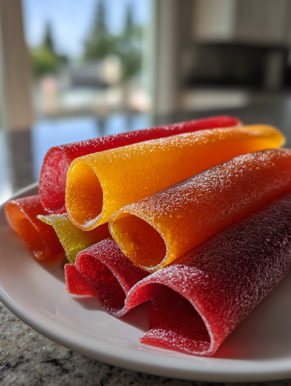 Homemade Fruit Roll-ups: Deliciously Chewy and Naturally Sweet Treats