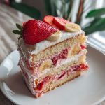 leo's bbq strawberry-banana cake recipe: a delicious summer treat