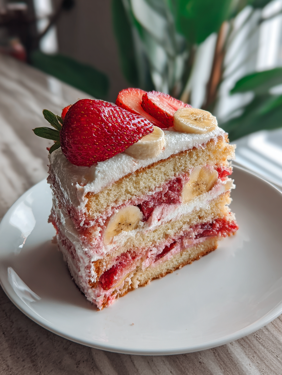 leo's bbq strawberry-banana cake recipe: a delicious summer treat