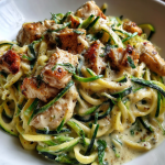 low carb recipes: Easy and Delicious Zucchini Noodles Dish