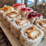 Peanut Butter and Jelly Sushi Rolls: A Delicious Twist on Tradition