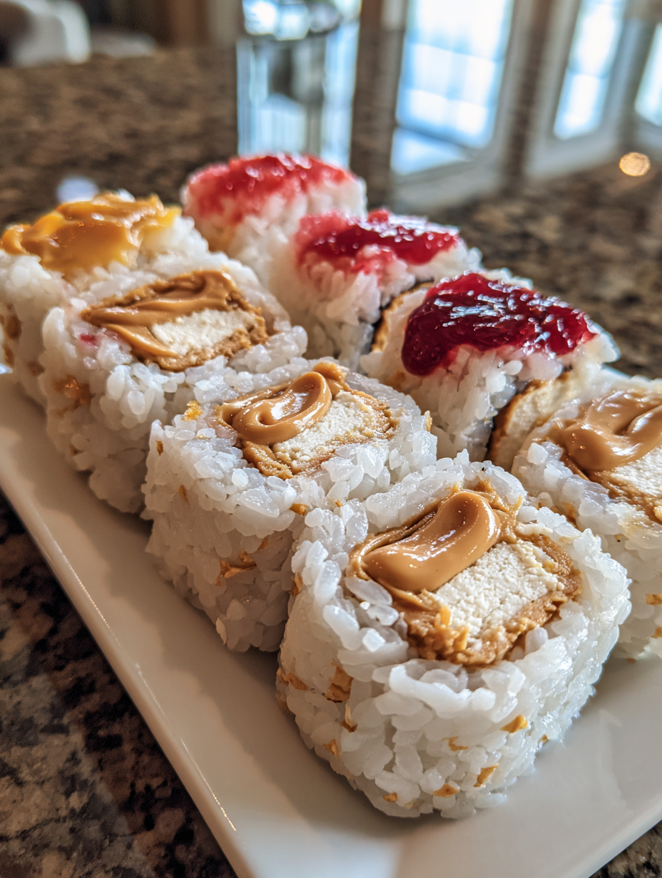 Peanut Butter and Jelly Sushi Rolls: A Delicious Twist on Tradition