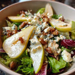Pear and Gorgonzola Salad: A Delicious Blend of Flavors and Textures