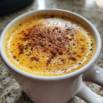 pumpkin chai latte: a delicious blend of spices and cream
