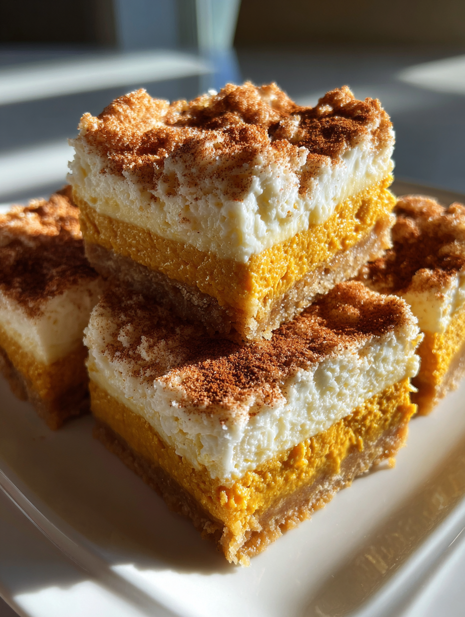 Pumpkin Cheesecake Bars: Easy and Delicious Fall Dessert Recipe