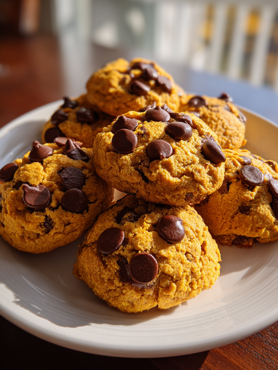 Pumpkin Chocolate Chip Cookies: Deliciously Soft and Chewy Treats