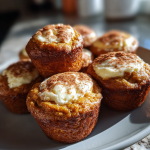 pumpkin cream cheese muffins: moist and deliciously spiced treat