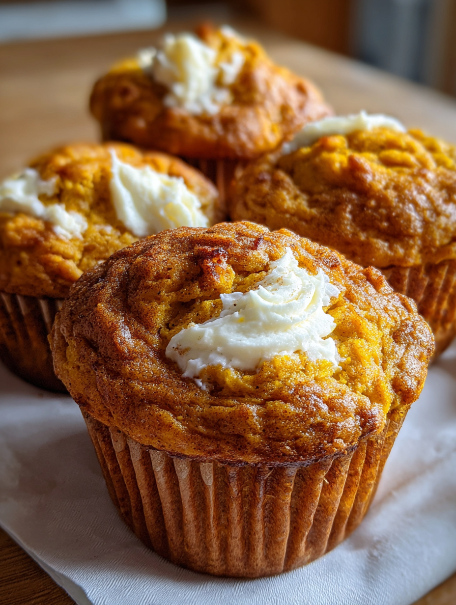 Pumpkin Cream Cheese Muffins: Deliciously Spiced and Moist Treats